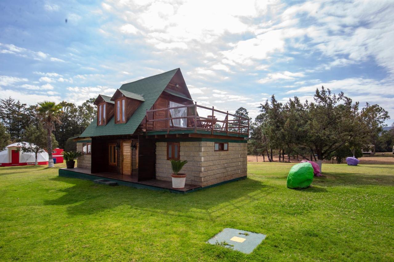 Hotel & Glamping Huasca Sierra Verde Хуаска де Окампо Екстериор снимка